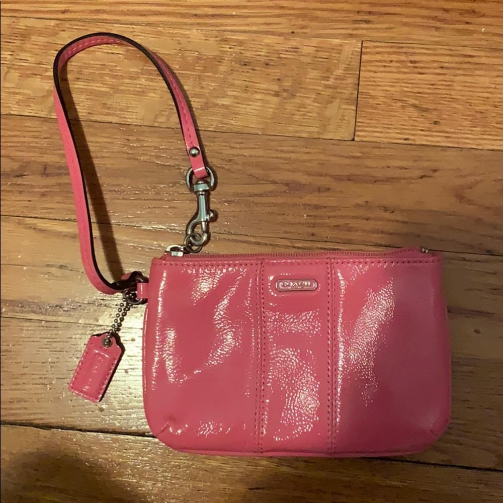 Small Coach Wristlet